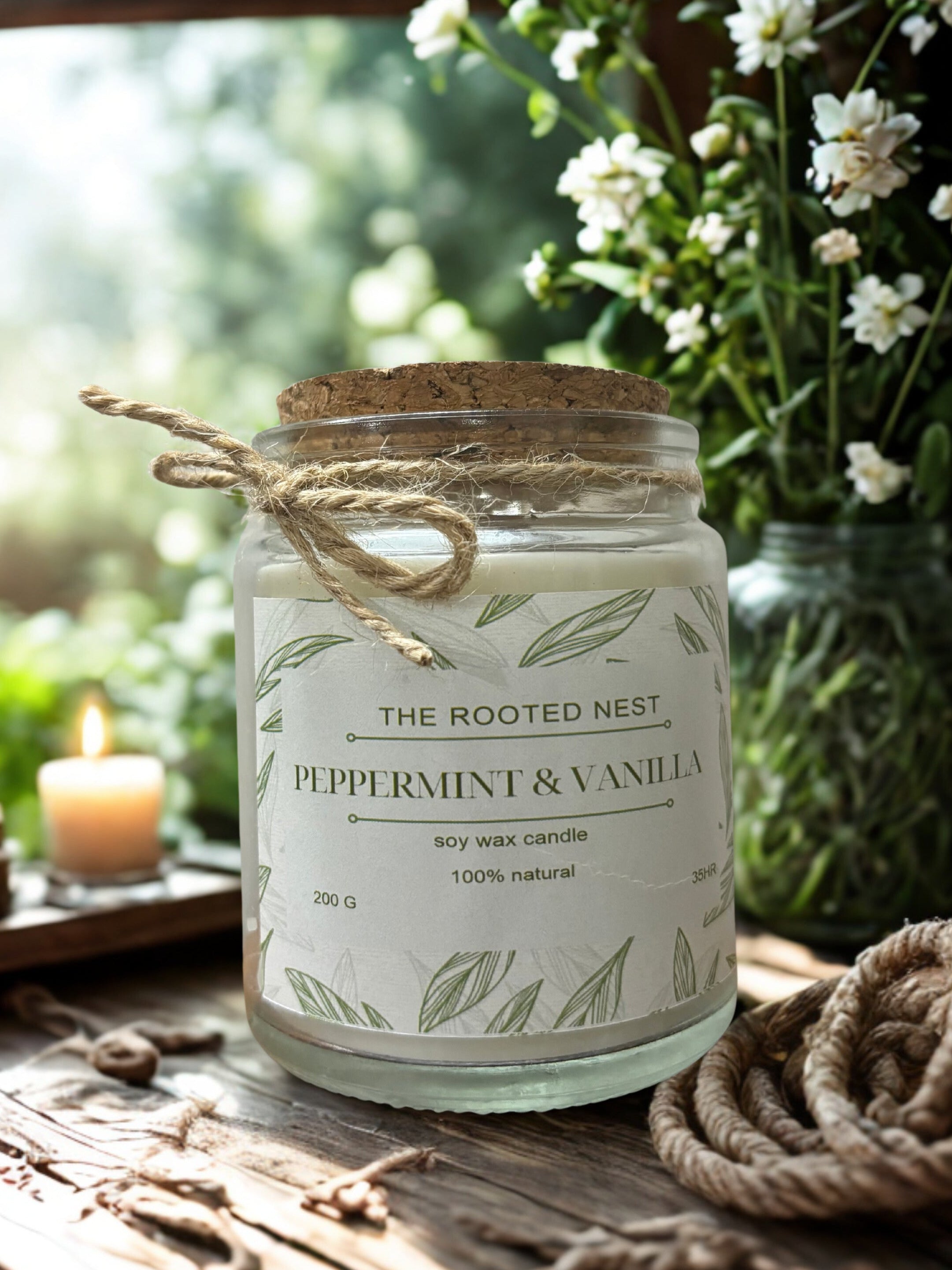 peppermint & vanilla